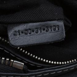 Pre Owned Chloe Black Leather Mini Paddington Satchel