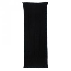 مملوكة مسبقًا Fendi Black Zucca Silk Stole