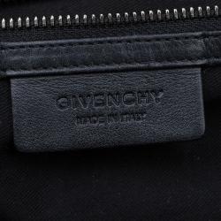 Pre Owned حقيبة يد جيفنشي نايتينغيل متوسطة جلد زرقاء