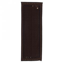 مملوكة مسبقًا وشاح لوي فيتون مونوغرامي حرير بني