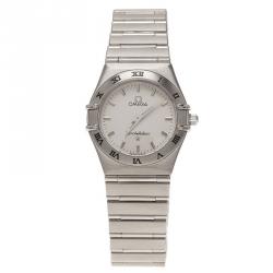 Pre Owned Omega Stainless Steel Constellation Wristwatch SS 24MM