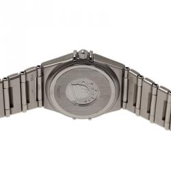Pre Owned Omega Stainless Steel Constellation Wristwatch SS 24MM