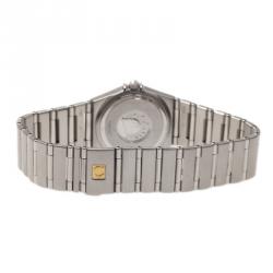Pre Owned Omega Stainless Steel Constellation Wristwatch SS 24MM