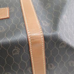 Pre Owned Dior Black / Brown Leather Duffel Bag