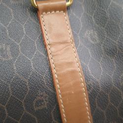 Pre Owned Dior Black / Brown Leather Duffel Bag