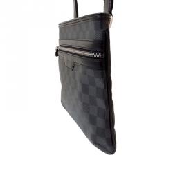 Louis Vuitton, Bags, Auth Louis Vuitton Damier Graphite Thomas N5828 Mens  Shoulder Bag