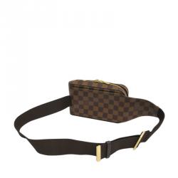 Pre Owned Louis Vuitton Damier Ebene Geronimos Messenger Bag