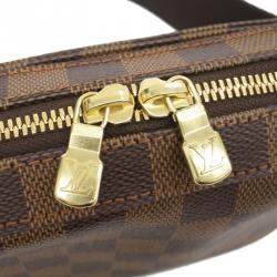 Pre Owned Louis Vuitton Damier Ebene Geronimos Messenger Bag