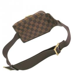 Pre Owned Louis Vuitton Damier Ebene Canvas Geronimos Bag