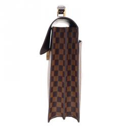 Pre Owned Louis Vuitton Damier Ebene Canvas Altona Briefcase GM