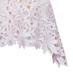 Pre Owned توب 3.1 فيليب ليم بدون أكمام مزين بدانتيل مورد M