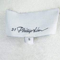 مملوكة مسبقًا 3.1 Phillip Lim Cream Wool Flared Skirt S