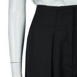 Pre Owned 3.1 Phillip Lim Black High Waist Wide Leg Trousers M
