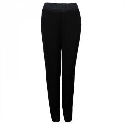 مملوكة مسبقًا بنطلون 3.1 فيليب ليم بخصر مطرز أسود M