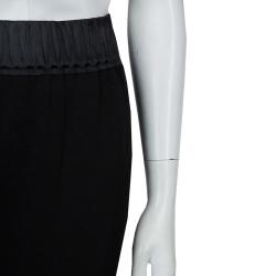 مملوكة مسبقًا بنطلون 3.1 فيليب ليم بخصر مطرز أسود M