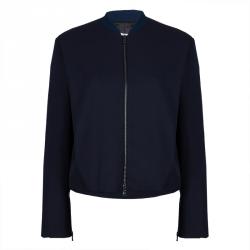 Pre Owned جاكيت بومبر 3.1 فيليب ليم صوف أزرق كحلي M