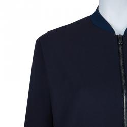 Pre Owned جاكيت بومبر 3.1 فيليب ليم صوف أزرق كحلي M