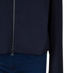 Pre Owned جاكيت بومبر 3.1 فيليب ليم صوف أزرق كحلي M