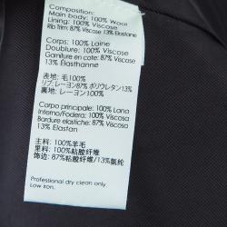 Pre Owned جاكيت بومبر 3.1 فيليب ليم صوف أزرق كحلي M