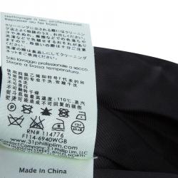 Pre Owned جاكيت بومبر 3.1 فيليب ليم صوف أزرق كحلي M