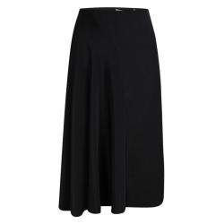 Pre Owned 3.1 Phillip Lim Black Wool A Line Horizon Skirt M
