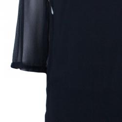 Pre Owned فستان 3.1 فيليب ليم رقبة مزخرفة S