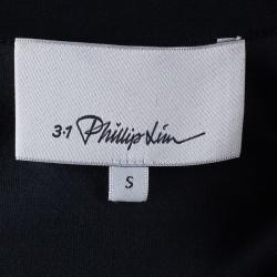 Pre Owned فستان 3.1 فيليب ليم رقبة مزخرفة S