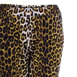 Pre Owned بنطلون 3.1 فيليب ليم نقشة الفهد S