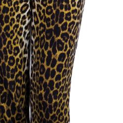 Pre Owned بنطلون 3.1 فيليب ليم نقشة الفهد S