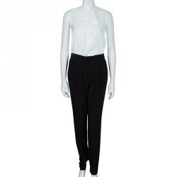 Pre Owned 3.1 Phillip Lim Black Knot Detail Trousers S