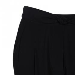 Pre Owned 3.1 Phillip Lim Black Knot Detail Trousers S