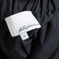Pre Owned 3.1 Phillip Lim Black Knot Detail Trousers S
