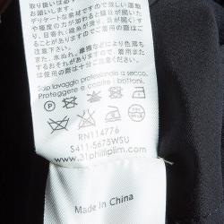 Pre Owned 3.1 Phillip Lim Black Knot Detail Trousers S