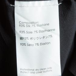 Pre Owned 3.1 Phillip Lim Black Knot Detail Trousers S