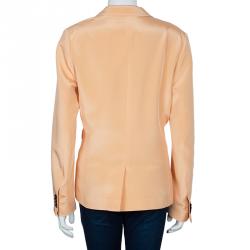 Pre Owned 3.1 Phillip Lim Silk Satin Crepe Blazer L