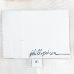 Pre Owned 3.1 Phillip Lim Silk Satin Crepe Blazer L