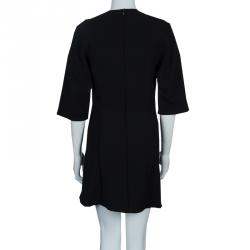 مملوكة مسبقًا فستان 3.1 فيليب ليم كريستال أسود مزخرف M