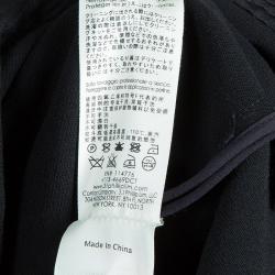 مملوكة مسبقًا فستان 3.1 فيليب ليم كريستال أسود مزخرف M