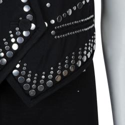 Pre Owned 3.1 Phillip Lim Black Metal Studded Sleeveless Vest S