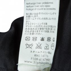 Pre Owned 3.1 Phillip Lim Black Metal Studded Sleeveless Vest S