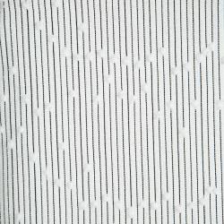 مملوكة مسبقًا 3.1 Phillip Lim Off White Striped Textured Shift Dress S