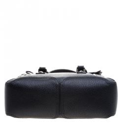 Pre Owned حقيبة يد 3.1 فيليب ليم بيشلي كبيرة جلد سوداء