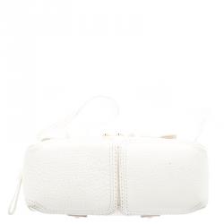 Pre Owned 3.1 Phillip Lim Off White Leather Mini Pashli Satchel