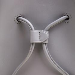 Pre Owned حقيبة 3.1 فيليب ليم باكت سوليل أربطة صغيرة جلد رمادية