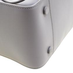 Pre Owned حقيبة 3.1 فيليب ليم باكت سوليل أربطة صغيرة جلد رمادية