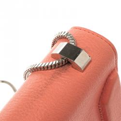 Pre Owned حقيبة كتف 3.1 فيليب ليم سلسلة ميني سولاي جلد وردية فاتحة