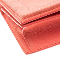 Pre Owned حقيبة كتف 3.1 فيليب ليم سلسلة ميني سولاي جلد وردية فاتحة