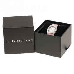 Pre Owned Aigner Pink Stainless Steel Capri Women's Wristwatch 31MM