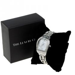 Pre Owned Aigner White Stainless Steel Verona Women's Wristwatch 33MM