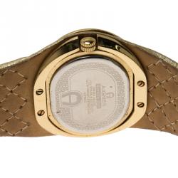 Pre Owned Aigner Silver Stainless Steel Ravello Due A21268 Women's Wristwatch 40MM